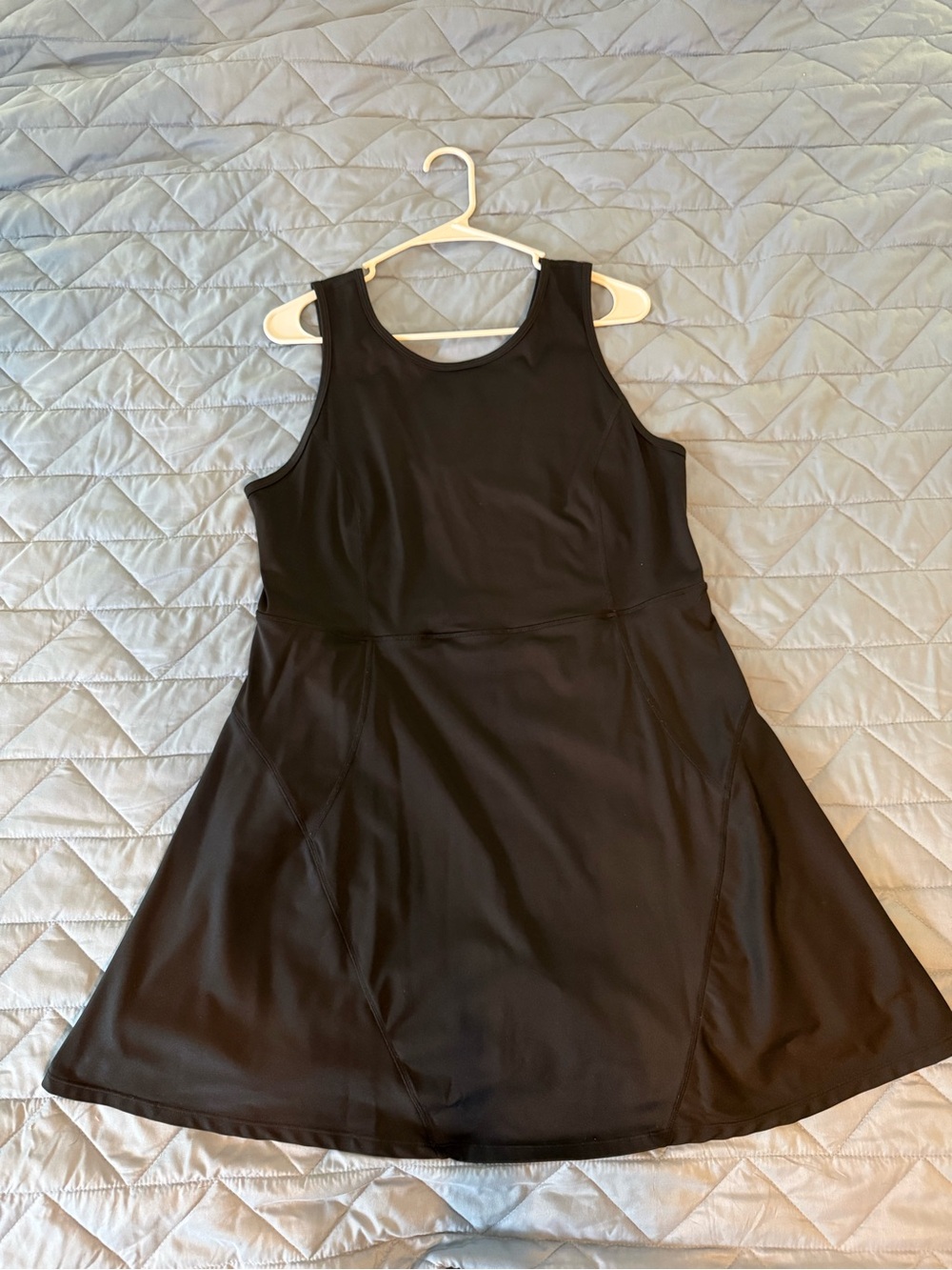 HALARA Women's Sleeveless Athletic Dress with built in shorts